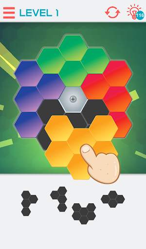 Hexagon Graph: Geometry Puzzle скриншот 10