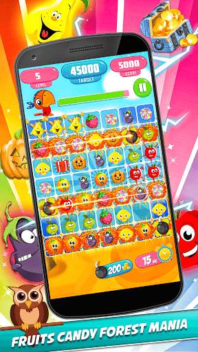 Fruit Candy Forest Match3 Game screenshot 1