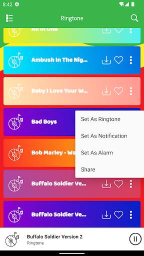 Bob Marley Ringtones - Offline screenshot 2