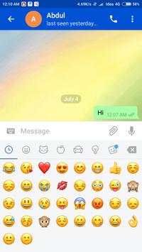 Chat Messenger 2018 screenshot 1