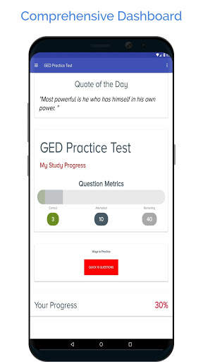 GED Practice Test (2021) скриншот 1