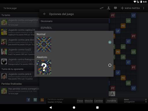 Wordfeud screenshot 5