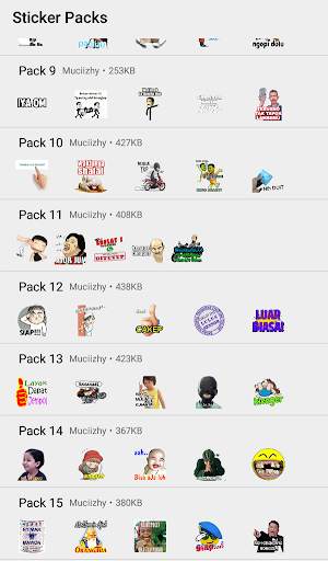 Perang Gambar Stiker WhatsApp - WaStickersApp screenshot 2