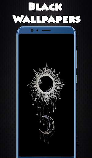 All Black Wallpaper Offline screenshot 1