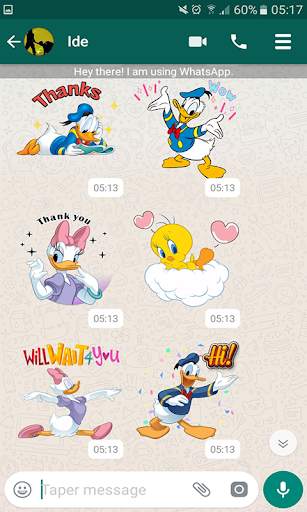 Cute Duck Stickers For Whatsapp screenshot 1