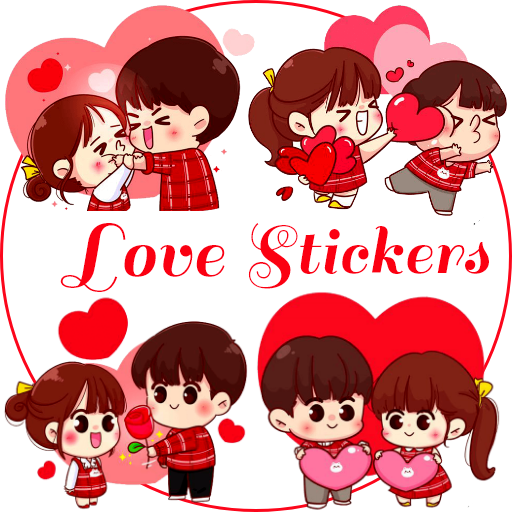 Romantic Love Stickers Couple icon