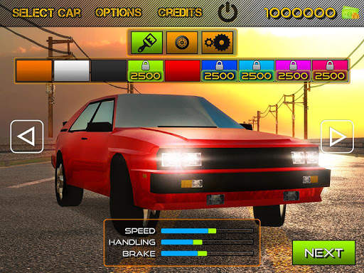 Traffic Highway Endless Car Racer 2017 screenshot 9