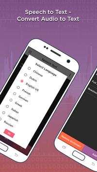 Speech to Text - Convert Audio To Text скриншот 2