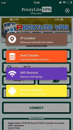 ProxyLite Reloaded - Direct, Inject & SSL/TLS VPN screenshot 2