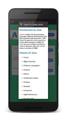 Learn To Code (JAVA) 4 تصوير الشاشة