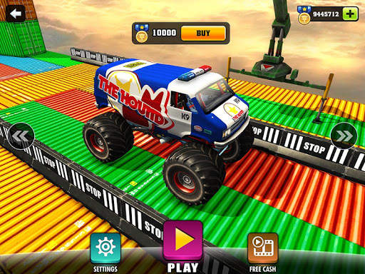 Crazy Monster Truck Legends 3D screenshot 8