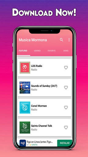 Mormon Music - Radio Mormon screenshot 1