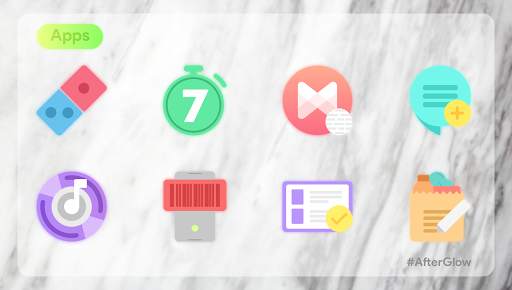 Afterglow Icons Free screenshot 2