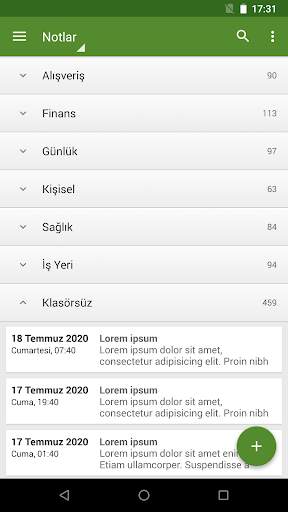 Notlarım - Not Defteri screenshot 6