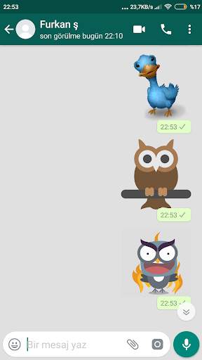 Bird Stickers for Whatsapp (WAStickerApps) screenshot 2