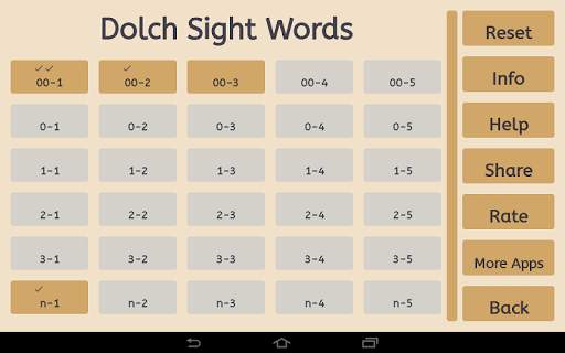 my reading words screenshot 3