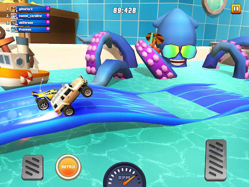 Race Car Driving Crash game screenshot 8