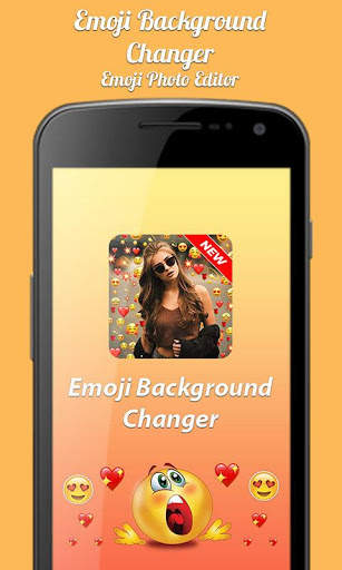 Emoji background changer – emojis photo editor screenshot 1