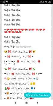 Fonts for Instagram bio, captions, stories screenshot 6