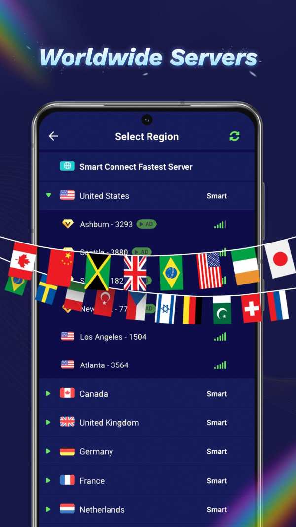 VPN Master - Hotspot VPN Proxy screenshot 2