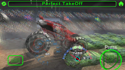 Monster Truck Stunts, Race and Crush Cars screenshot 3