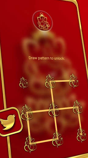 Golden Ganesha Launcher Theme screenshot 4