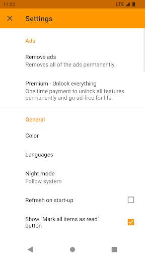 RSS Reader Offline for News screenshot 8