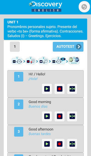 Web de Inglés скриншот 7