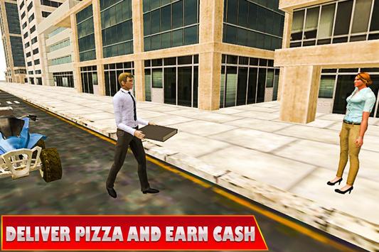 Atv Pizza Delivery Simulator 2018 screenshot 4