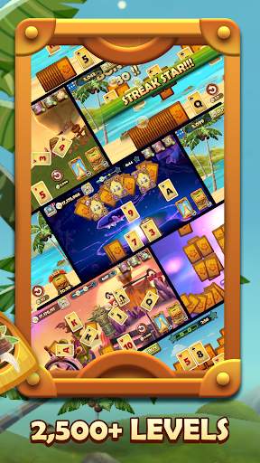 Tiki Solitaire TriPeaks screenshot 2