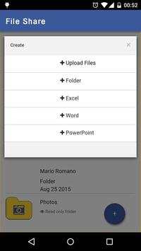 File Share for Facebook screenshot 2