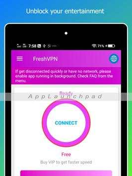 Fresh VPN - Free Unlimited VPN screenshot 8