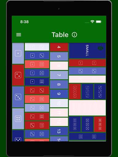 Sic Bo Dashboard screenshot 13