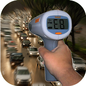 Speed radar prank icon