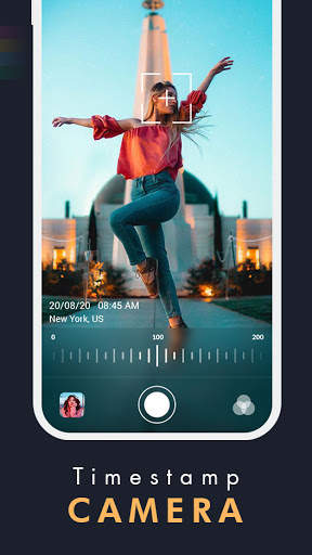 Shot On Camera Timestamp on photo, Auto DateTime screenshot 4