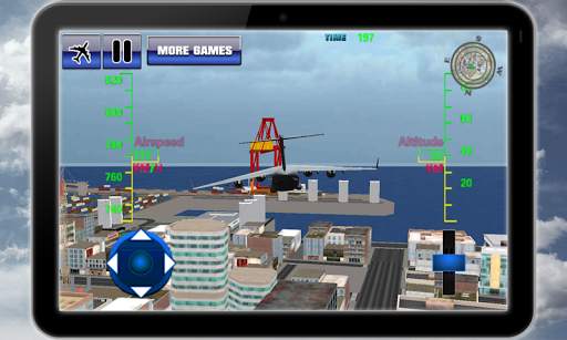 Transport plane simulator 3D! скриншот 1