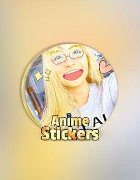 Anime Stickers Camera screenshot 1