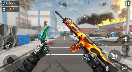 Pasukan komando medan perang: zona pertempuran fps screenshot 6