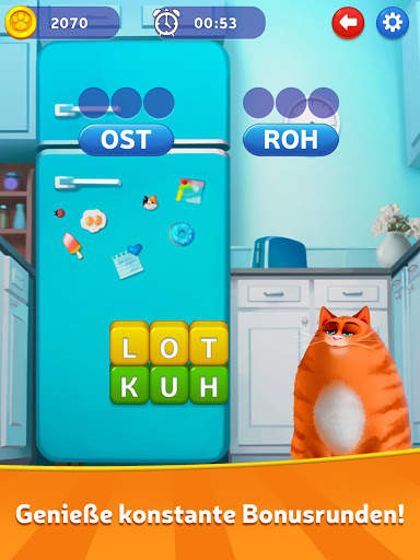 🔥Kitty Scramble: Wordstapel screenshot 9