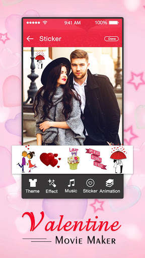 Valentine Video Maker: love Movie Maker screenshot 5