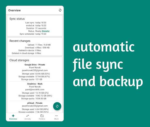 Autosync - File Sync & Backup скриншот 1