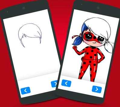 How to Draw Miraculous Ladybug 2 تصوير الشاشة