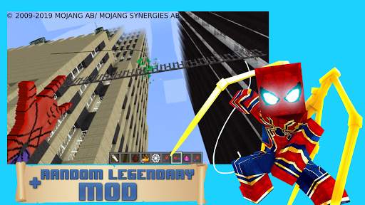 Mod pahlawan laba-laba modern screenshot 2