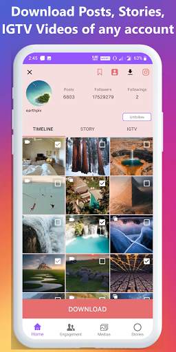 Follower and Unfollower Analytics for Instagram screenshot 2