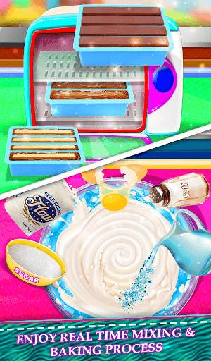 Real Cakes Cooking Game! Rainbow Unicorn Desserts screenshot 12