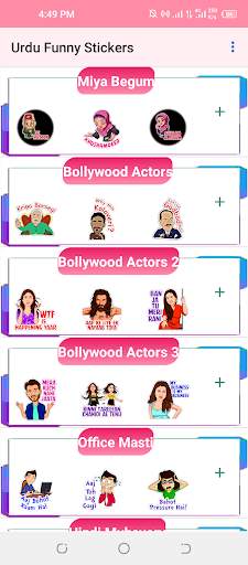 UrduHindi Sticker for WhatsApp screenshot 1