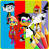 How to Draw Teen Titans Step by Step أيقونة
