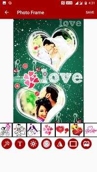 Love Heart Dual Photo Frame screenshot 5