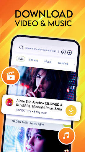 Mp4 Video Downloader & Player screenshot 1