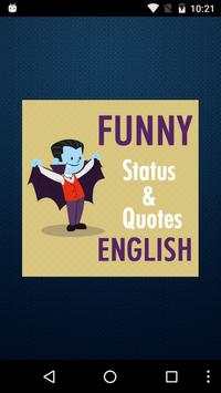 Funny English Status & Quotes screenshot 1